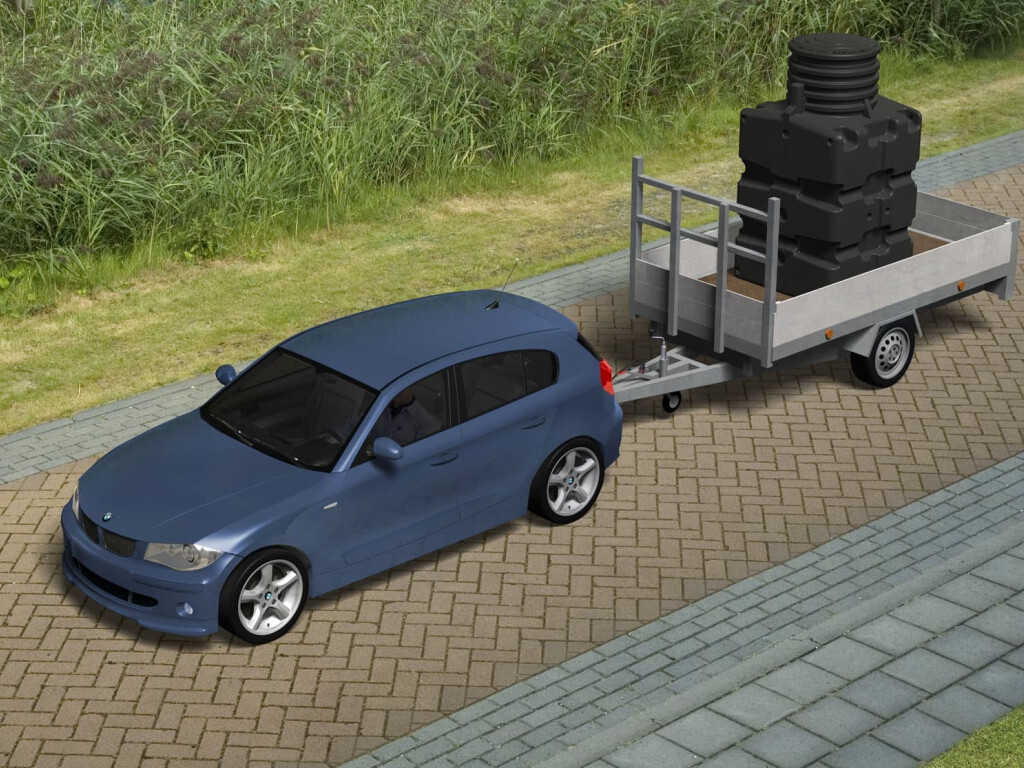 How is our sewage treatment plant installed?